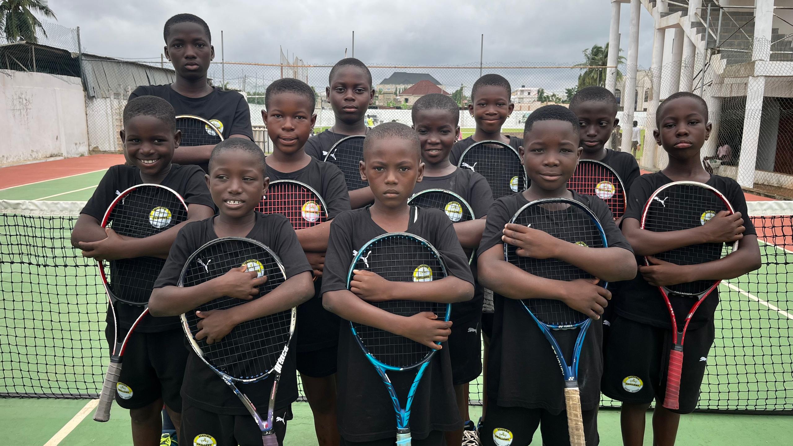 Le Tennis Club de Kara à l'Académie Swallows de Lomé pour un stage de perfectionnement !