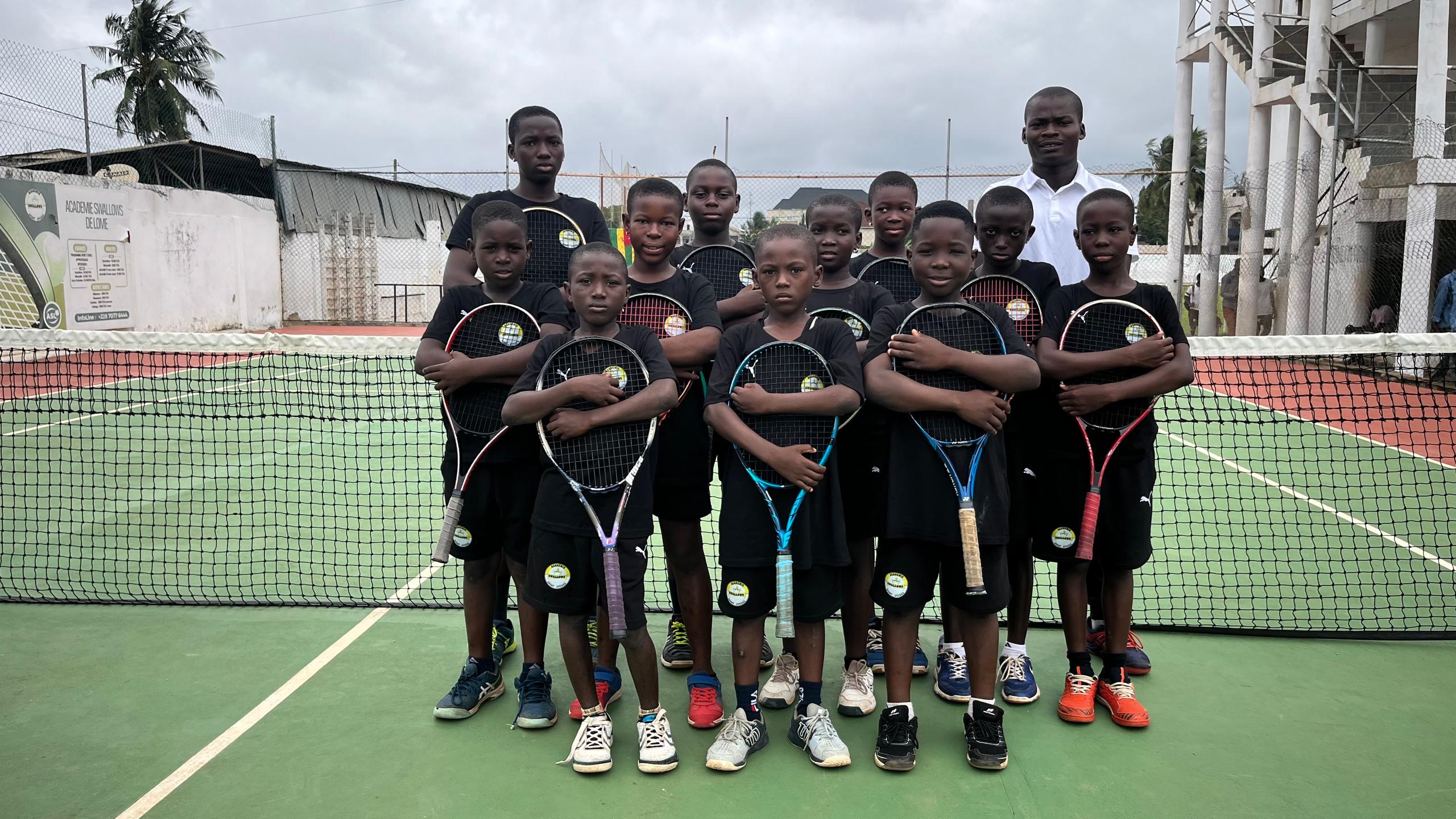 Le Tennis Club de Kara à l'Académie Swallows de Lomé pour un stage de perfectionnement !