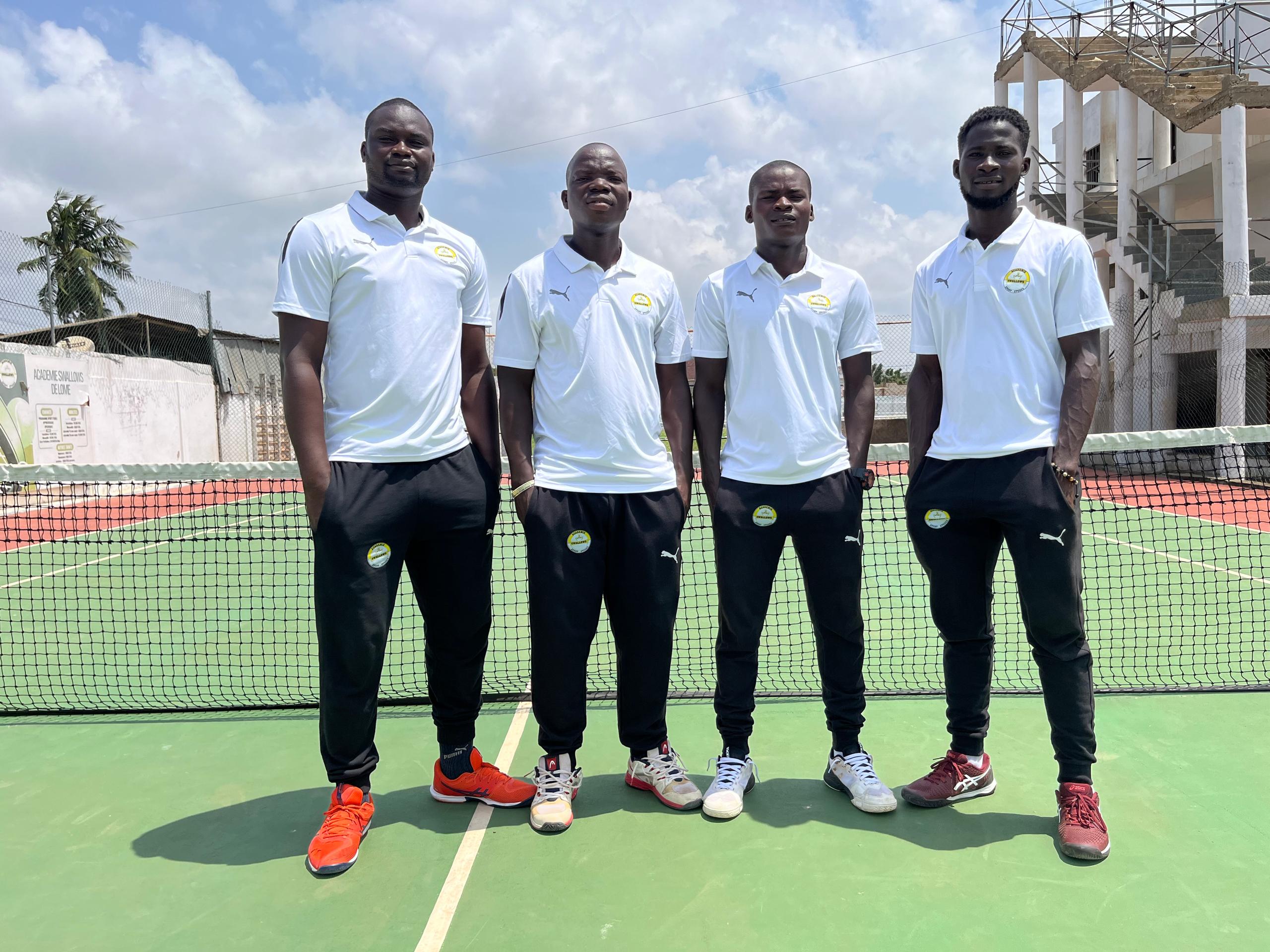 Le Tennis Club de Kara à l'Académie Swallows de Lomé pour un stage de perfectionnement !