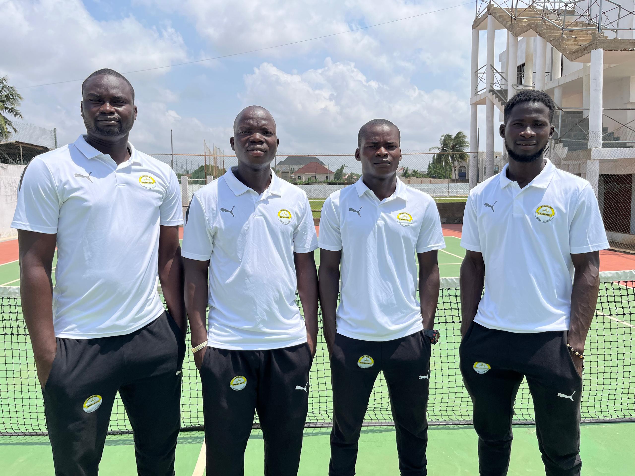 Le Tennis Club de Kara à l'Académie Swallows de Lomé pour un stage de perfectionnement !